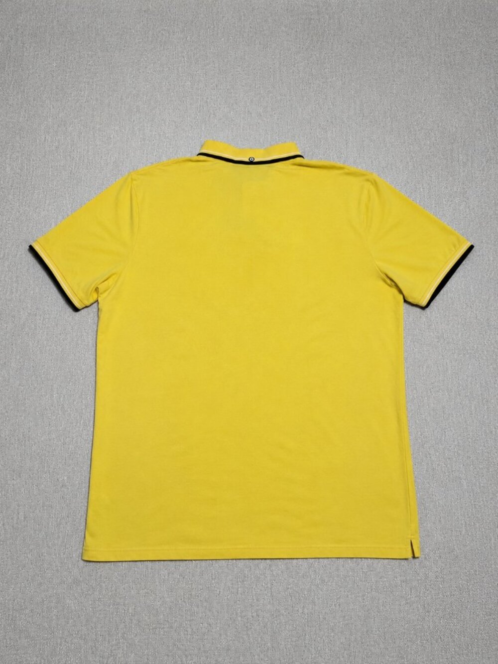 Ben Sherman Yellow Polo Shirt Men’s Size L Classic Fit Stretch - Picture 3 of 8